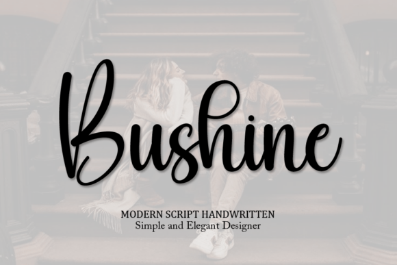 Bushine: A Free-Spirited Script for Authentic Designs