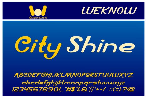 City Shine: A Versatile Script for Modern Design