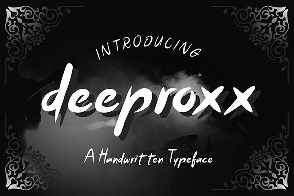 Deeproxx: A Fun Handwritten Font for Creative Projects