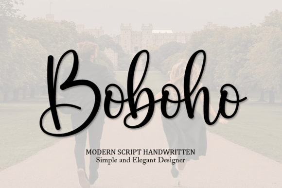 Discover Boboho: A Free-Spirited Script for Creative Design