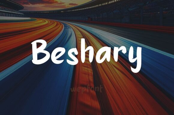 Discover the Dynamic Energy of the Beshary Brush Script