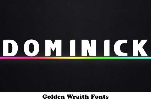 Dominick: A Bold Display Font for Impactful Design
