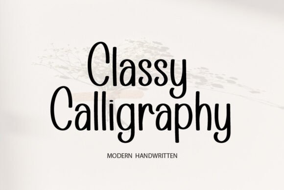 Elegant Handwritten Script for Timeless Design Projects