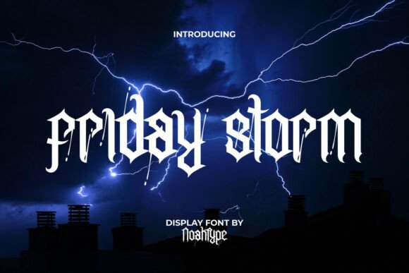 Friday Storm: Unleash Gothic Luxury in Your Designs