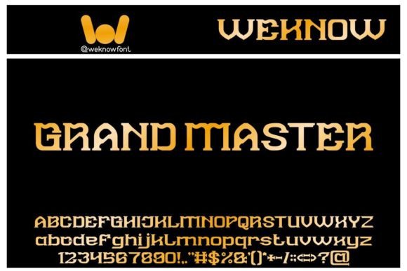 Grand Master: A Timeless Slab Serif for Vintage Design