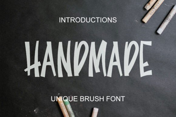 Handmade: Bold Typography for Dynamic Designs