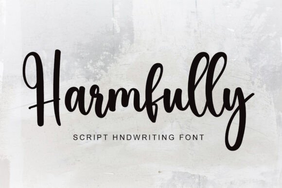 Harmfully: A Bold Typeface for Impactful Designs