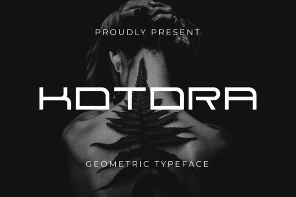 Kotora: A Precision Geometric Typeface for Modern Design