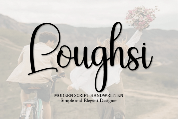 Loughsi: The Handwritten Script for Modern Designs