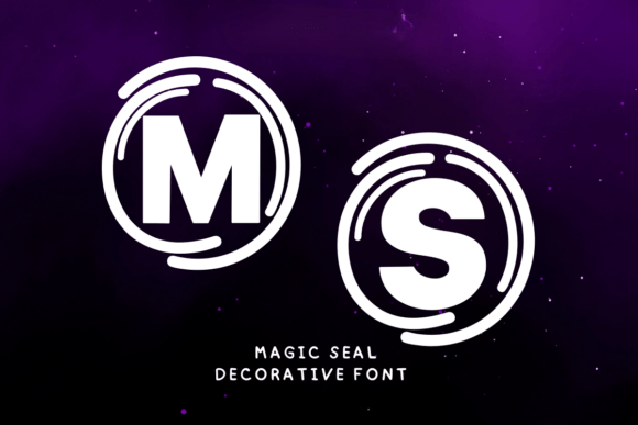 Mystical Typography: The Magic Seal Font