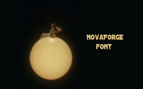 Nova Forge: The Typeface Forged in the Stars