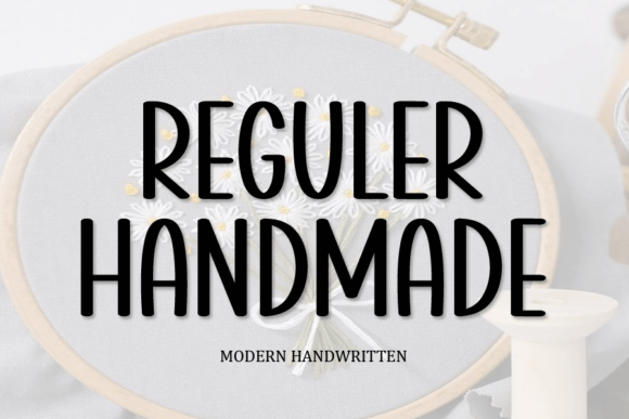 Reguler Handmade: A Classic Script for Authentic Design