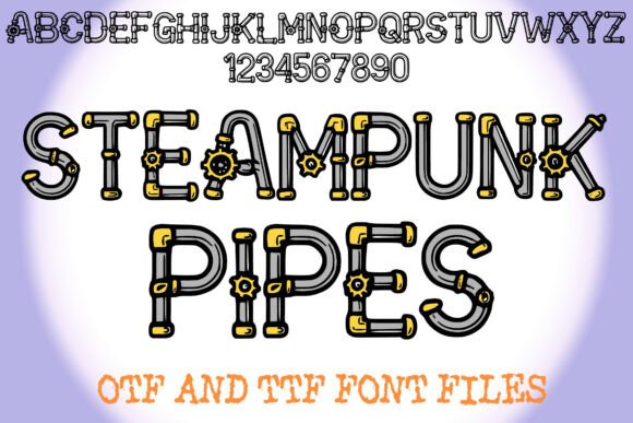 Steampunk Pipes: Industrial Charm for Bold Designs