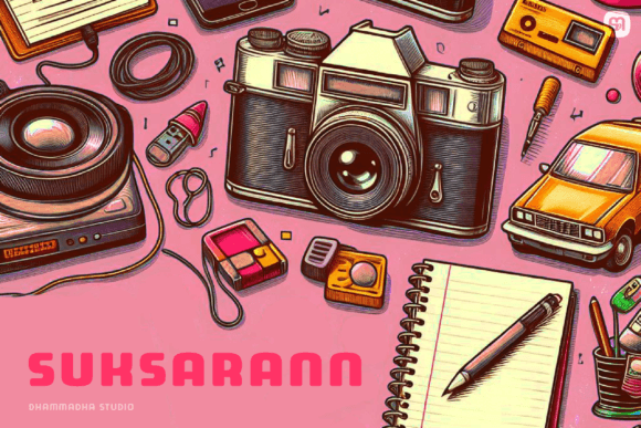 Suksarann: A Font for Bold and Creative Visions